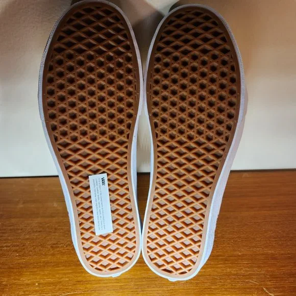 NWT VANS Suede/ Canvas Old Skool (Garden Check) Yellow Men (8.5)/ Women (10.0) - Picture 9 of 16